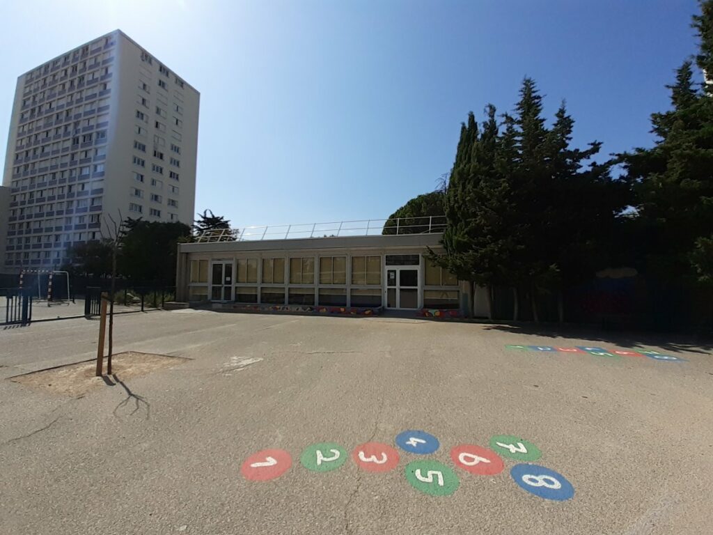 Désamiantage groupe scolaire Vayssière Marseille