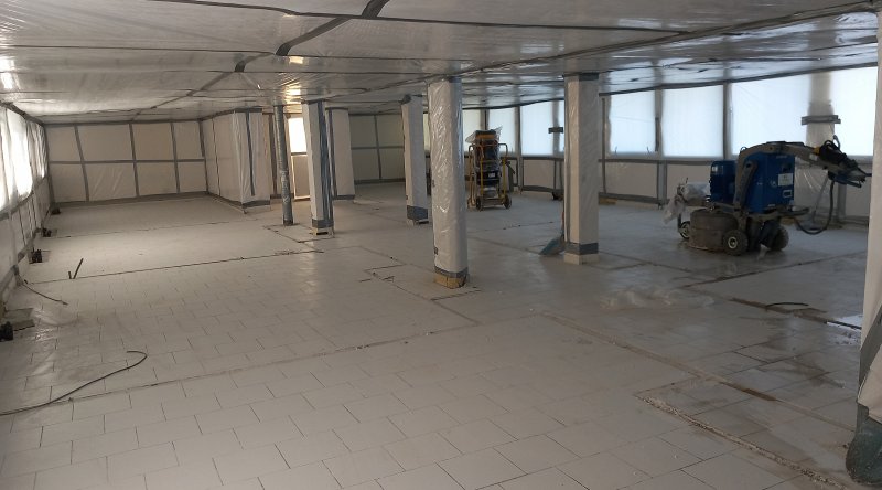 Désamiantage des anciens locaux de la DREAL/INSEE